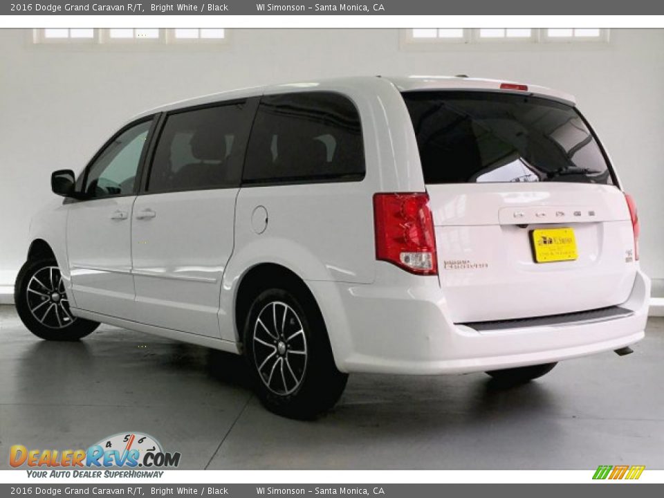 2016 Dodge Grand Caravan R/T Bright White / Black Photo #10