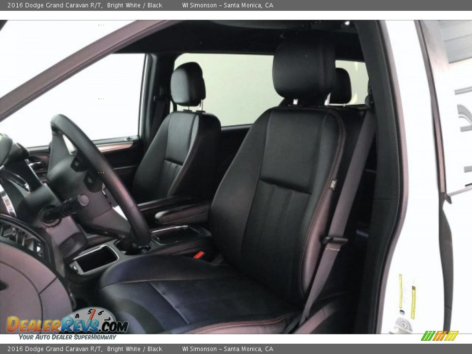 2016 Dodge Grand Caravan R/T Bright White / Black Photo #14