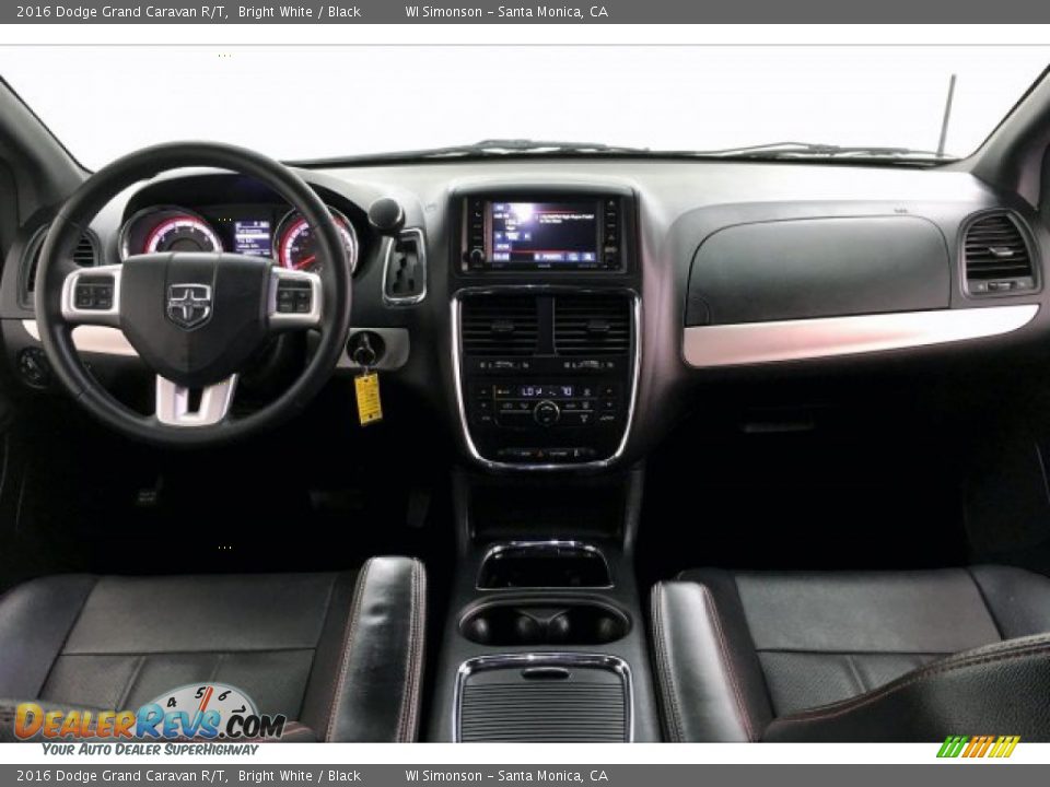 2016 Dodge Grand Caravan R/T Bright White / Black Photo #17