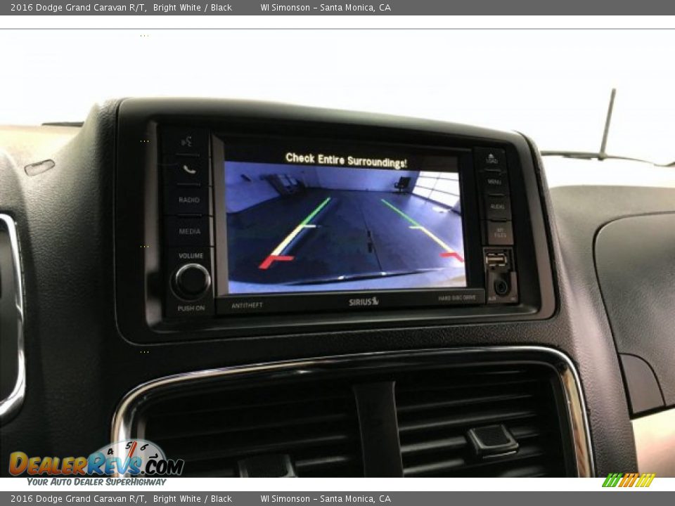 2016 Dodge Grand Caravan R/T Bright White / Black Photo #21