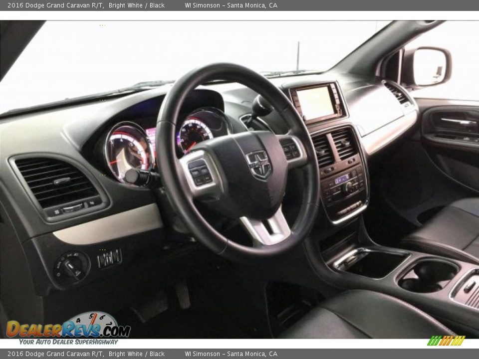 2016 Dodge Grand Caravan R/T Bright White / Black Photo #22