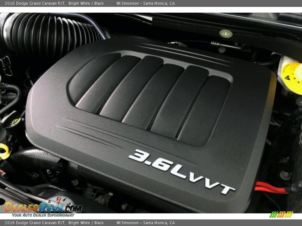 2016 Dodge Grand Caravan R/T Bright White / Black Photo #30