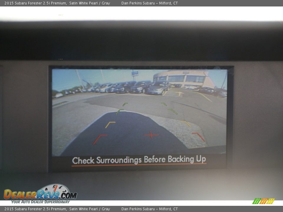 2015 Subaru Forester 2.5i Premium Satin White Pearl / Gray Photo #20