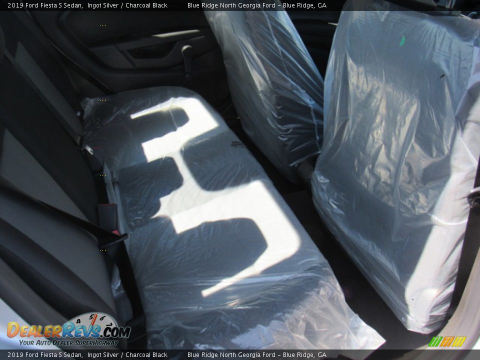 2019 Ford Fiesta S Sedan Ingot Silver / Charcoal Black Photo #15