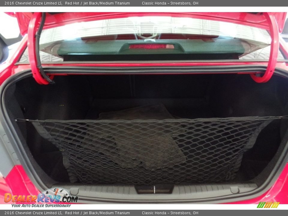 2016 Chevrolet Cruze Limited LS Red Hot / Jet Black/Medium Titanium Photo #29