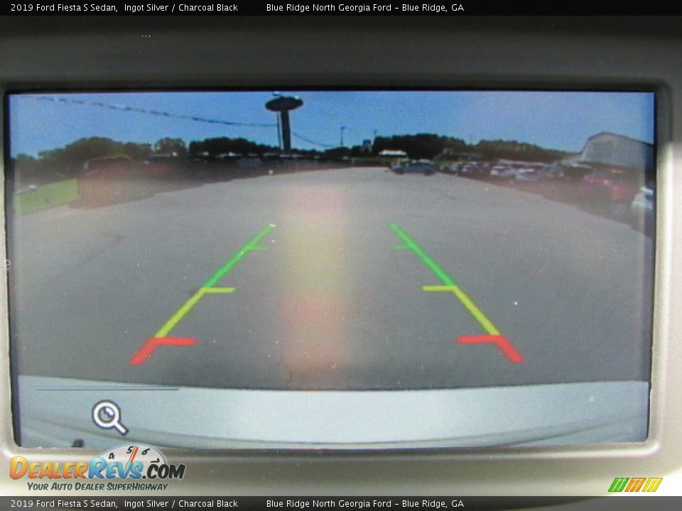 2019 Ford Fiesta S Sedan Ingot Silver / Charcoal Black Photo #24