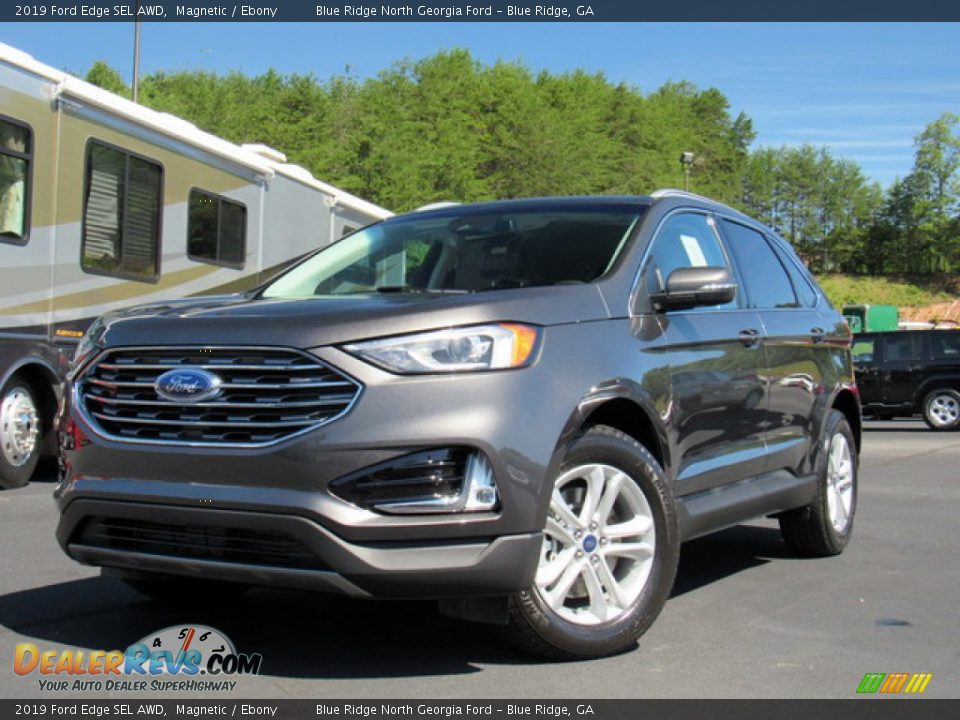 2019 Ford Edge SEL AWD Magnetic / Ebony Photo #1