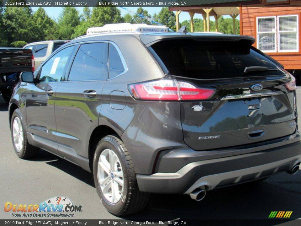 2019 Ford Edge SEL AWD Magnetic / Ebony Photo #3