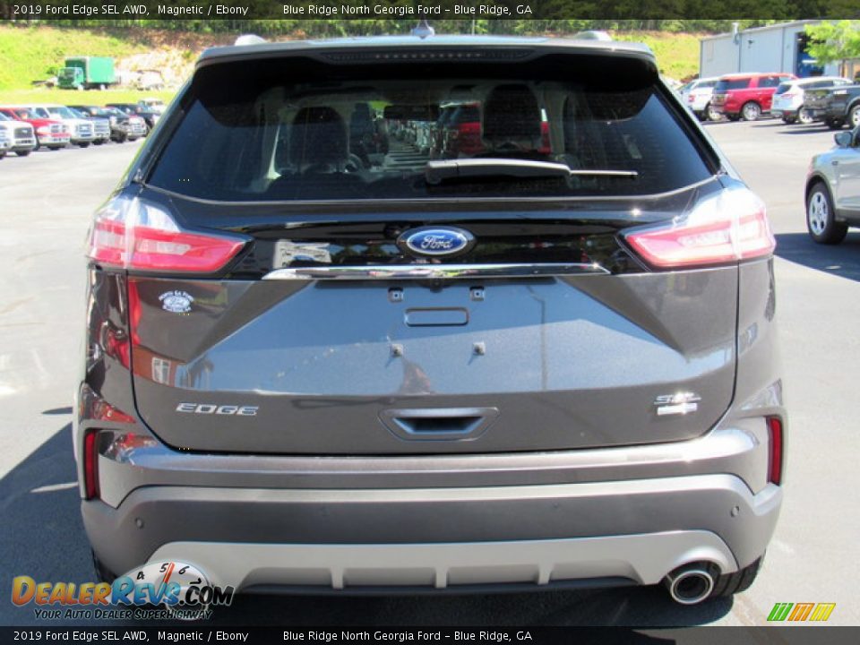 2019 Ford Edge SEL AWD Magnetic / Ebony Photo #4