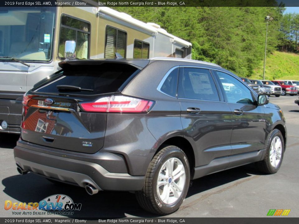 2019 Ford Edge SEL AWD Magnetic / Ebony Photo #5