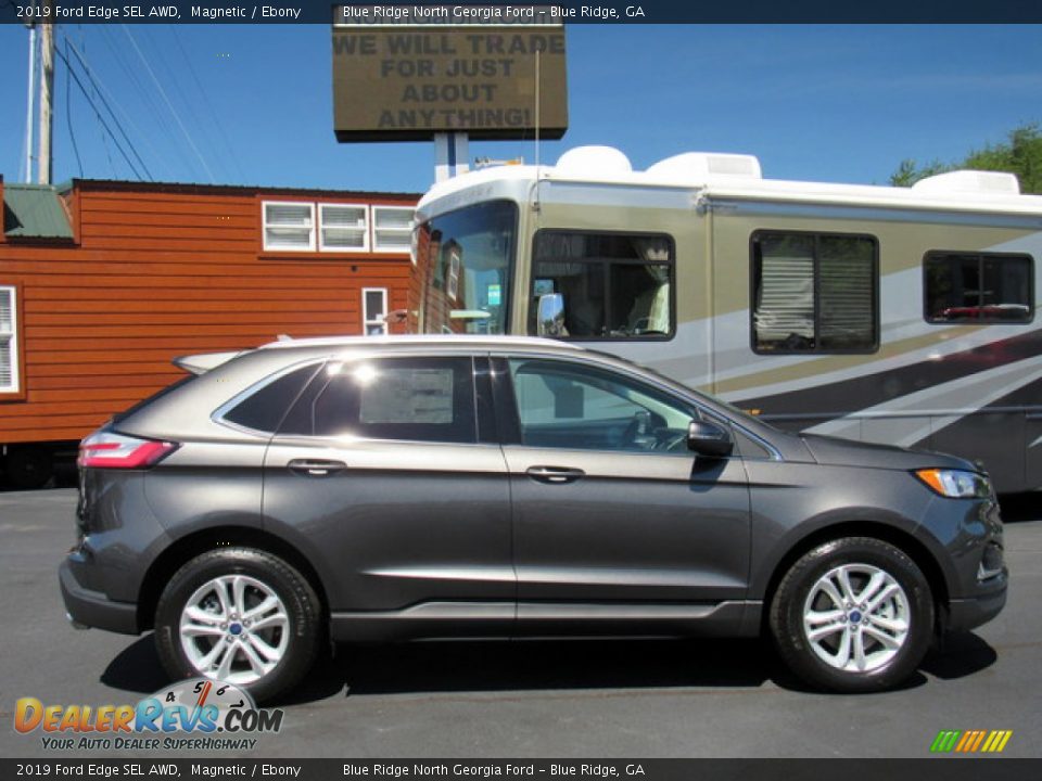 2019 Ford Edge SEL AWD Magnetic / Ebony Photo #6