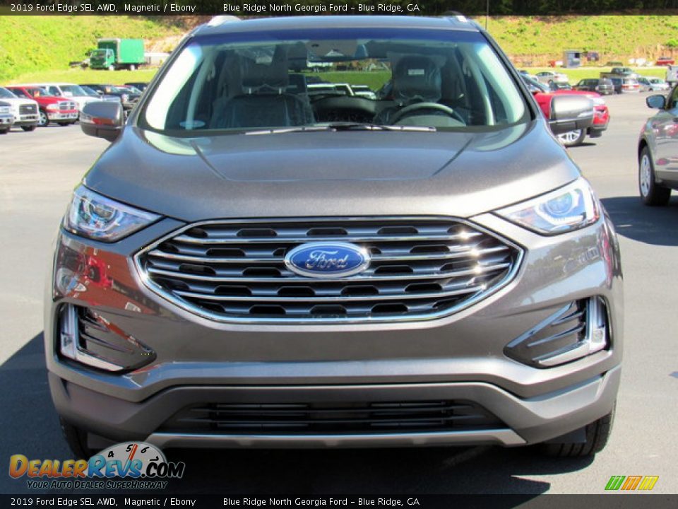 2019 Ford Edge SEL AWD Magnetic / Ebony Photo #8