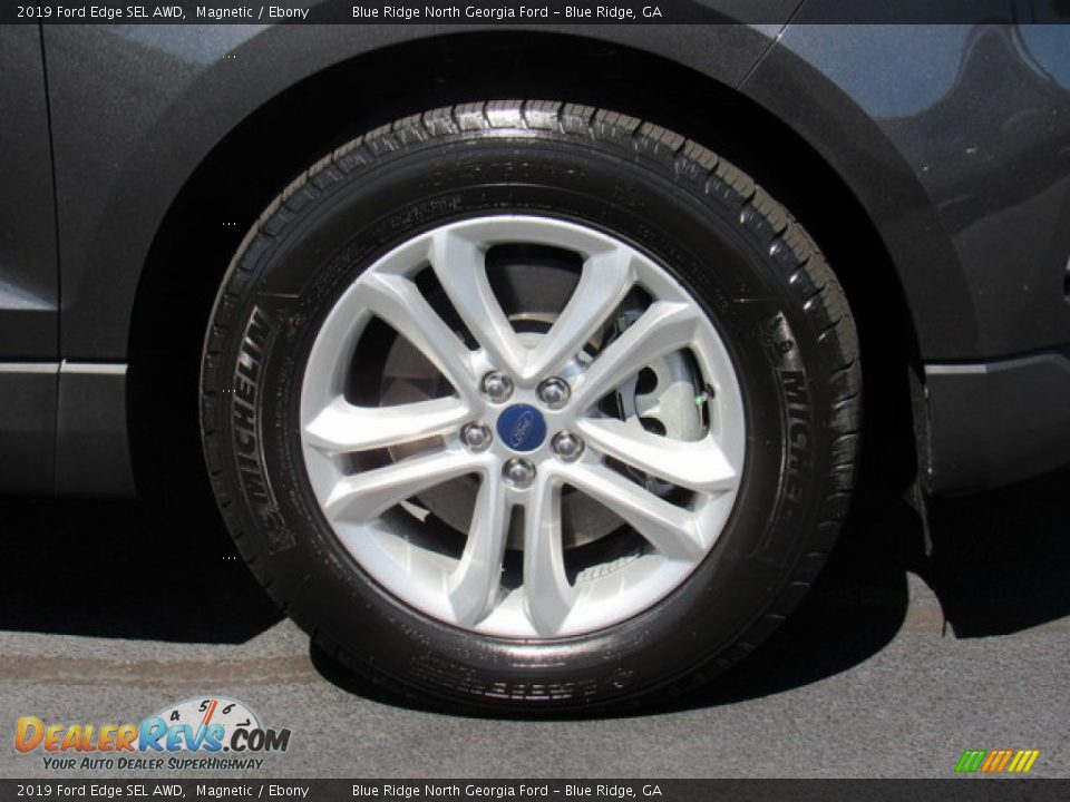 2019 Ford Edge SEL AWD Magnetic / Ebony Photo #9