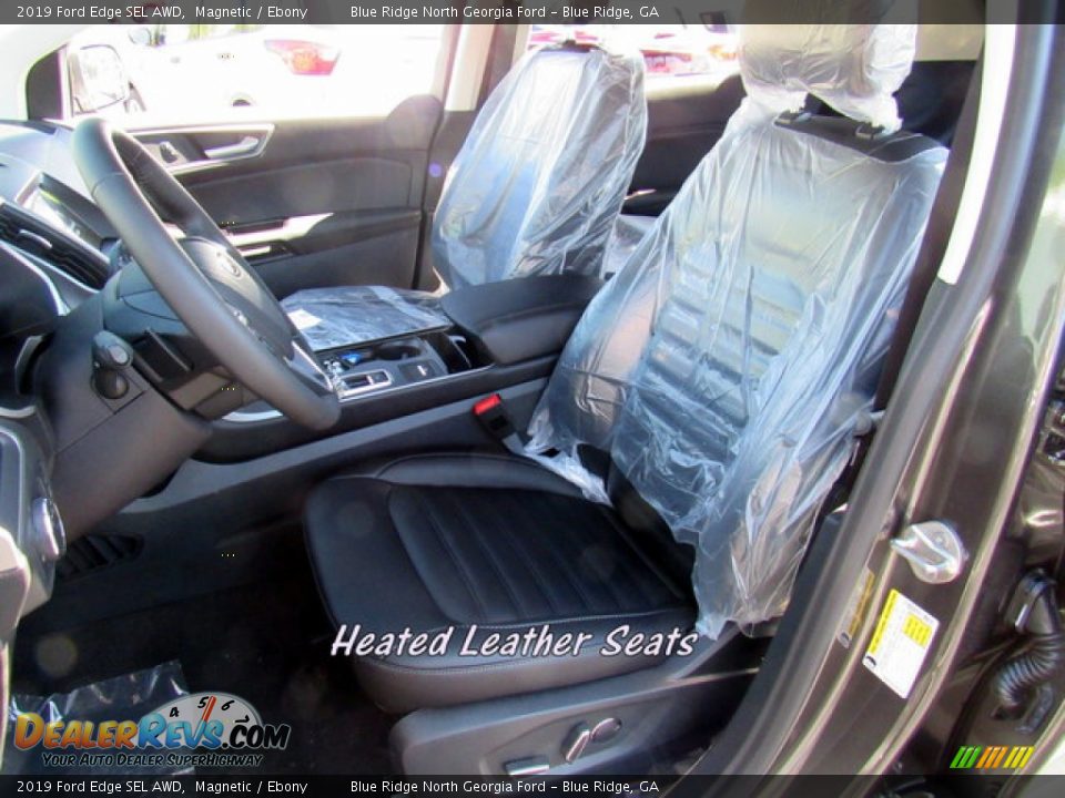 2019 Ford Edge SEL AWD Magnetic / Ebony Photo #10