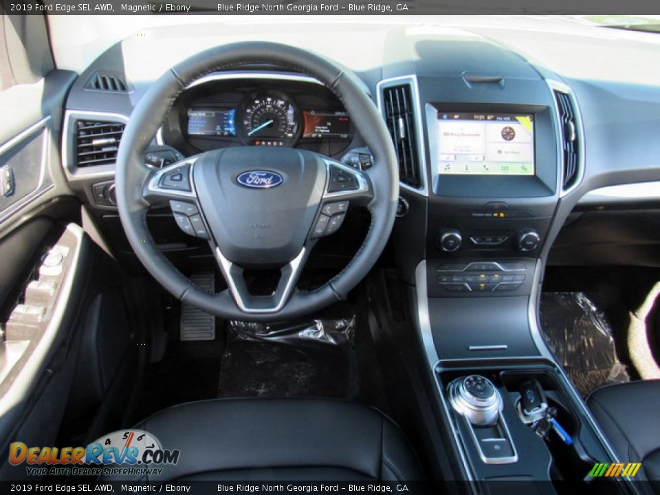 2019 Ford Edge SEL AWD Magnetic / Ebony Photo #15
