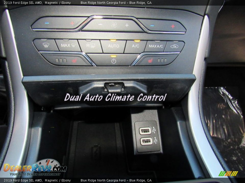 2019 Ford Edge SEL AWD Magnetic / Ebony Photo #21