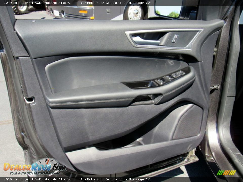 2019 Ford Edge SEL AWD Magnetic / Ebony Photo #25