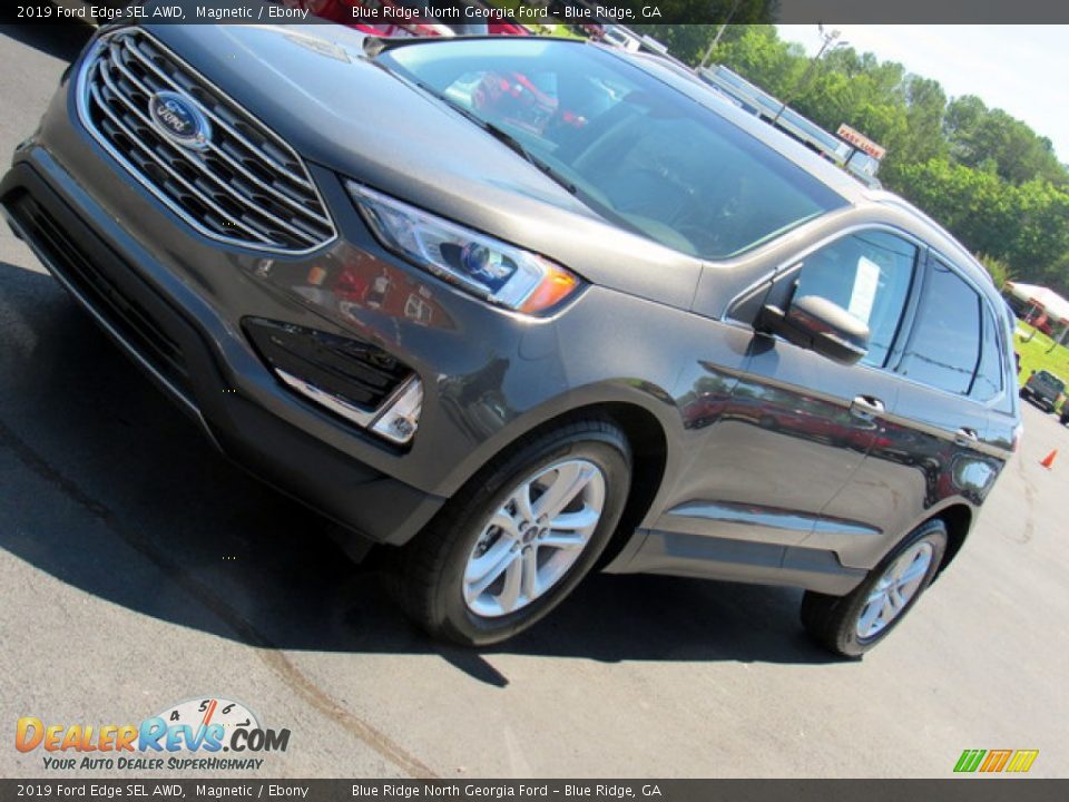 2019 Ford Edge SEL AWD Magnetic / Ebony Photo #29