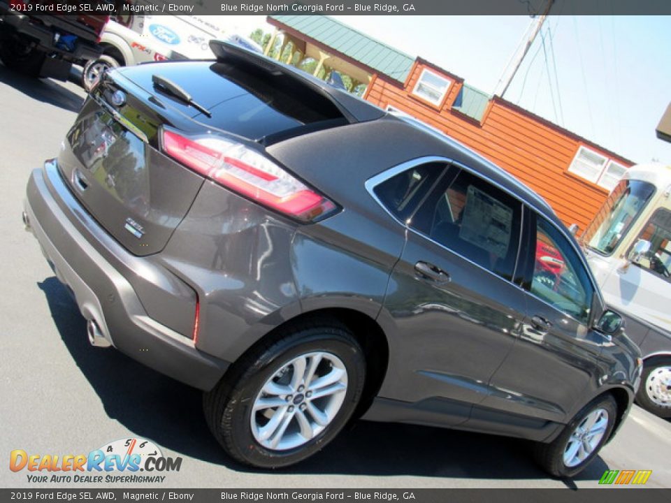 2019 Ford Edge SEL AWD Magnetic / Ebony Photo #31