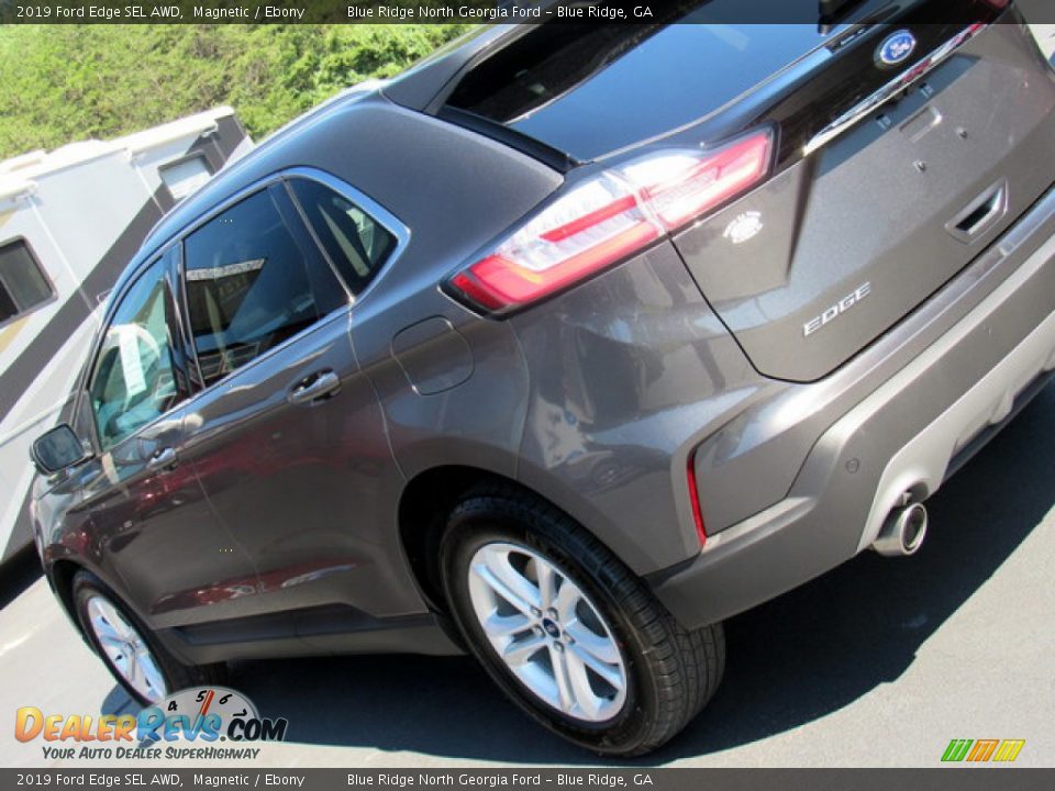 2019 Ford Edge SEL AWD Magnetic / Ebony Photo #32