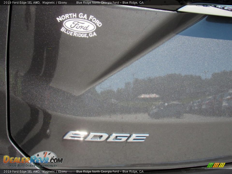 2019 Ford Edge SEL AWD Magnetic / Ebony Photo #33