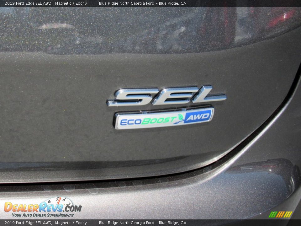 2019 Ford Edge SEL AWD Magnetic / Ebony Photo #34