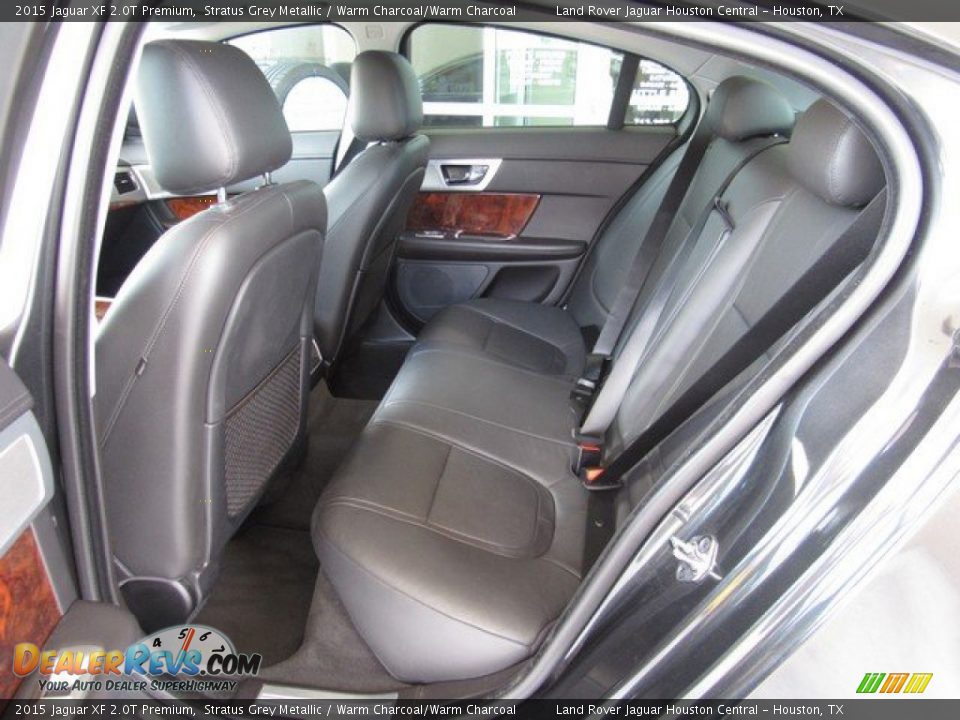 2015 Jaguar XF 2.0T Premium Stratus Grey Metallic / Warm Charcoal/Warm Charcoal Photo #5