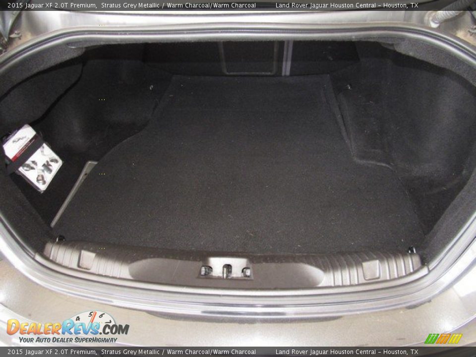 2015 Jaguar XF 2.0T Premium Stratus Grey Metallic / Warm Charcoal/Warm Charcoal Photo #19