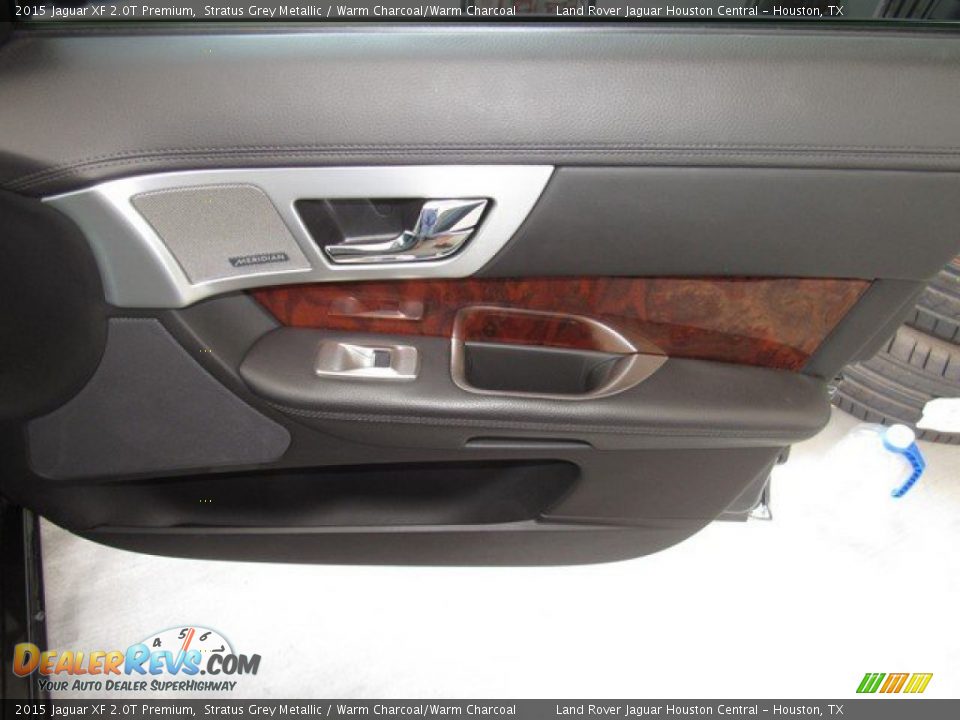 2015 Jaguar XF 2.0T Premium Stratus Grey Metallic / Warm Charcoal/Warm Charcoal Photo #21
