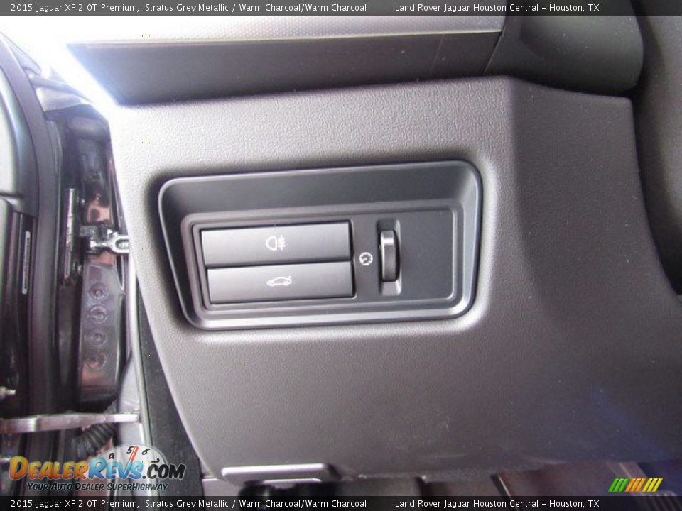 2015 Jaguar XF 2.0T Premium Stratus Grey Metallic / Warm Charcoal/Warm Charcoal Photo #27