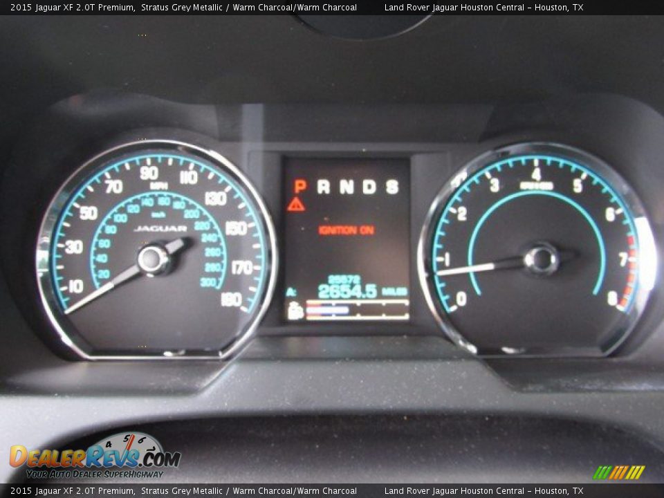 2015 Jaguar XF 2.0T Premium Stratus Grey Metallic / Warm Charcoal/Warm Charcoal Photo #30