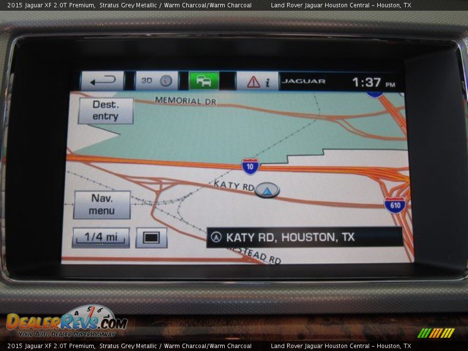 2015 Jaguar XF 2.0T Premium Stratus Grey Metallic / Warm Charcoal/Warm Charcoal Photo #32