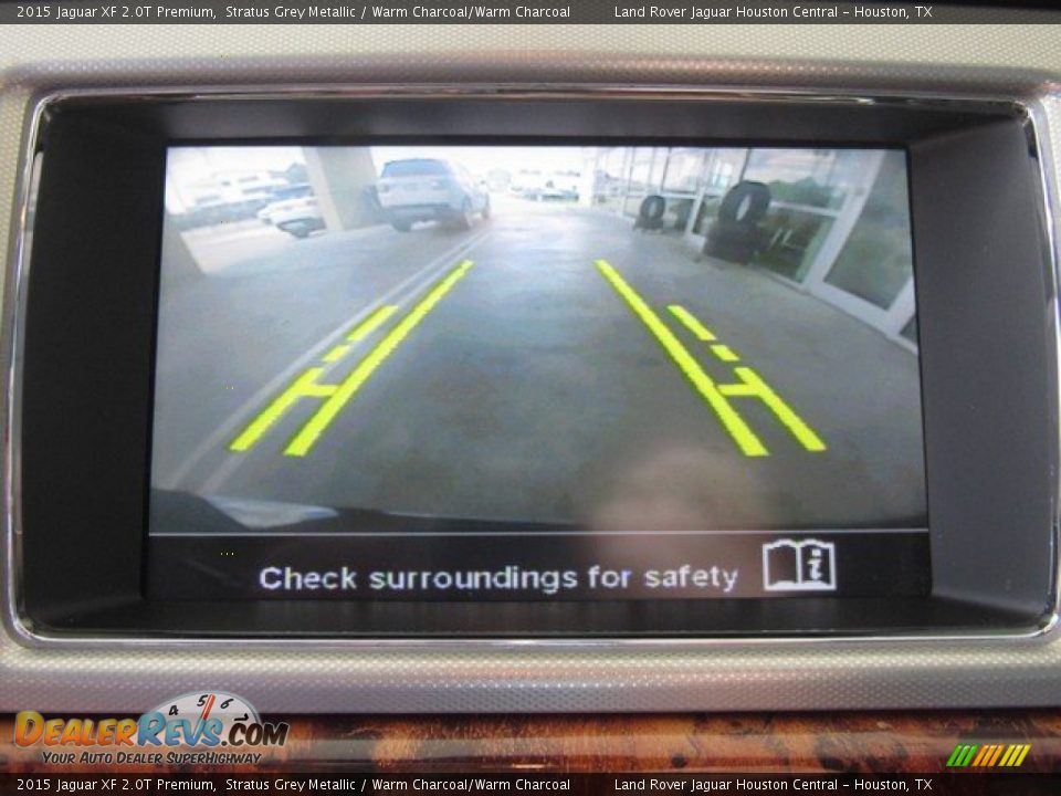 2015 Jaguar XF 2.0T Premium Stratus Grey Metallic / Warm Charcoal/Warm Charcoal Photo #33