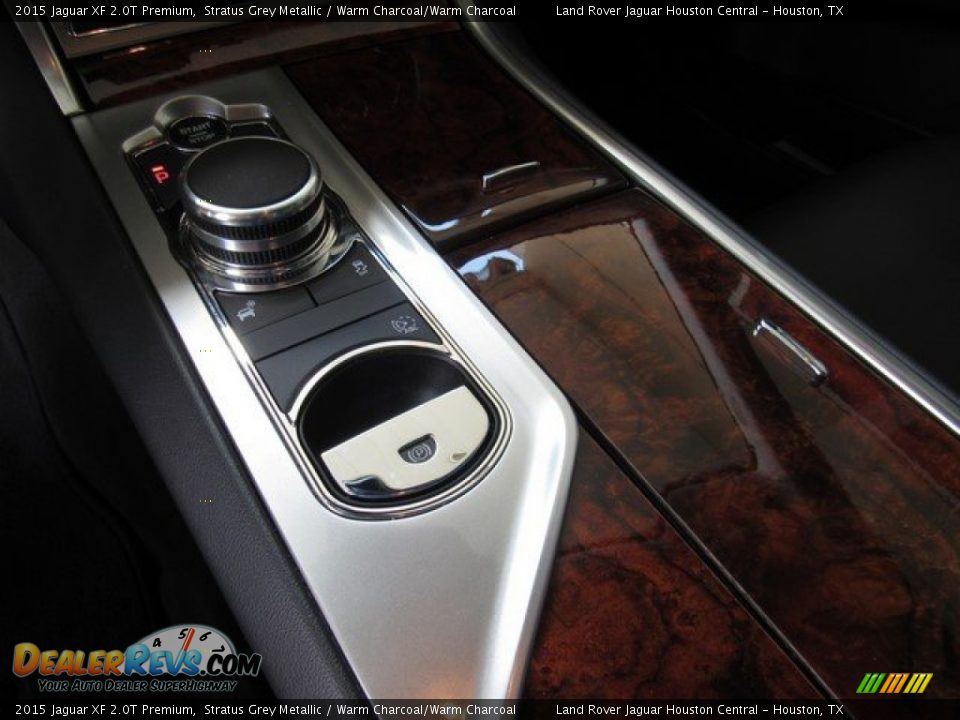 2015 Jaguar XF 2.0T Premium Stratus Grey Metallic / Warm Charcoal/Warm Charcoal Photo #35