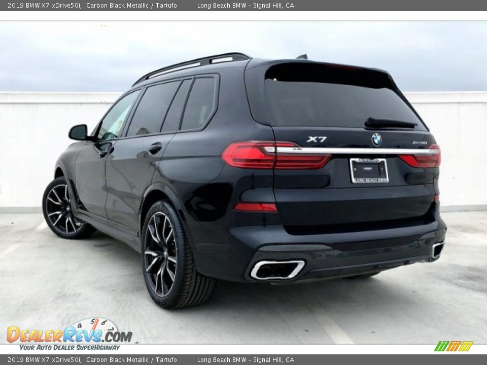 2019 BMW X7 xDrive50i Carbon Black Metallic / Tartufo Photo #2