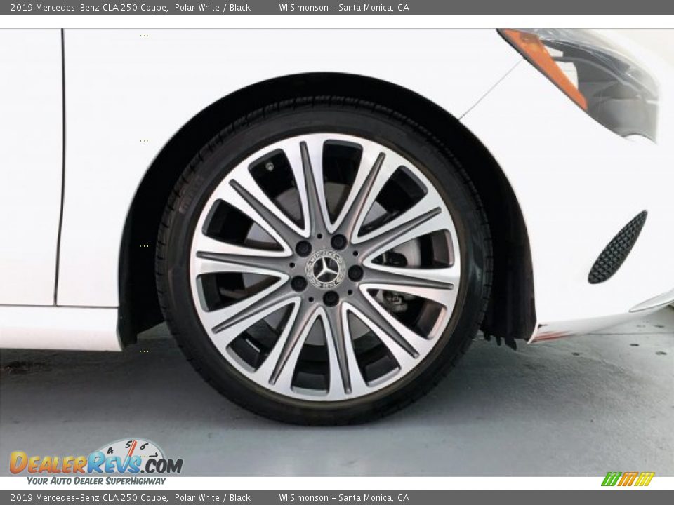 2019 Mercedes-Benz CLA 250 Coupe Polar White / Black Photo #8