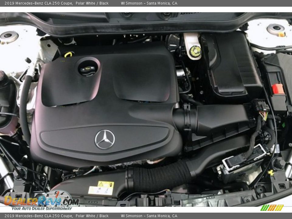 2019 Mercedes-Benz CLA 250 Coupe Polar White / Black Photo #9