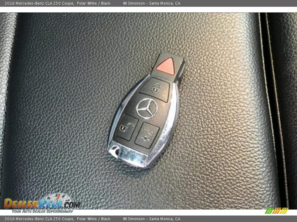 2019 Mercedes-Benz CLA 250 Coupe Polar White / Black Photo #11