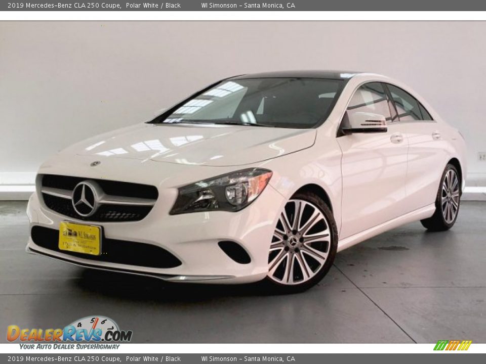 2019 Mercedes-Benz CLA 250 Coupe Polar White / Black Photo #12