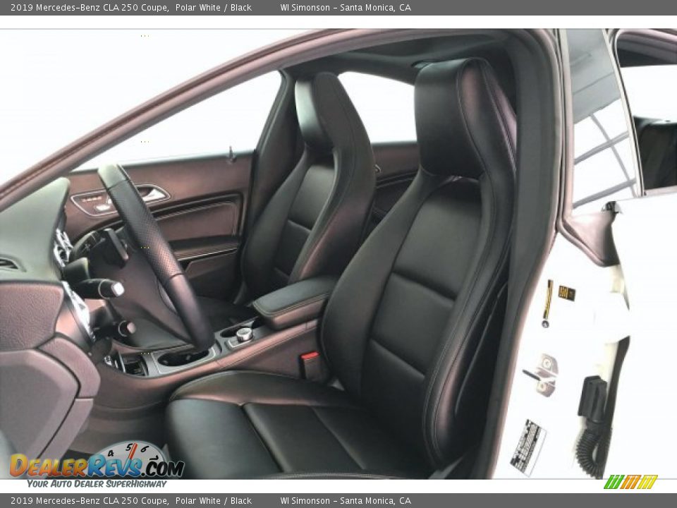 2019 Mercedes-Benz CLA 250 Coupe Polar White / Black Photo #14