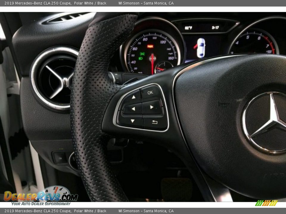 2019 Mercedes-Benz CLA 250 Coupe Polar White / Black Photo #18
