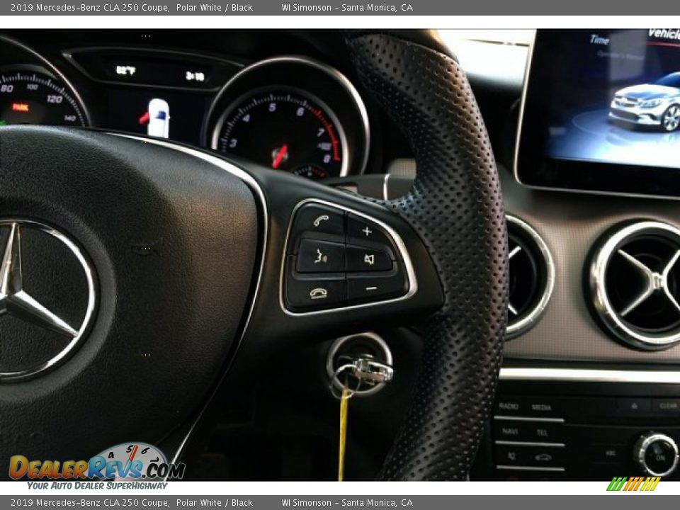 2019 Mercedes-Benz CLA 250 Coupe Polar White / Black Photo #19