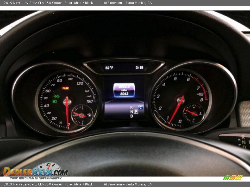 2019 Mercedes-Benz CLA 250 Coupe Polar White / Black Photo #20