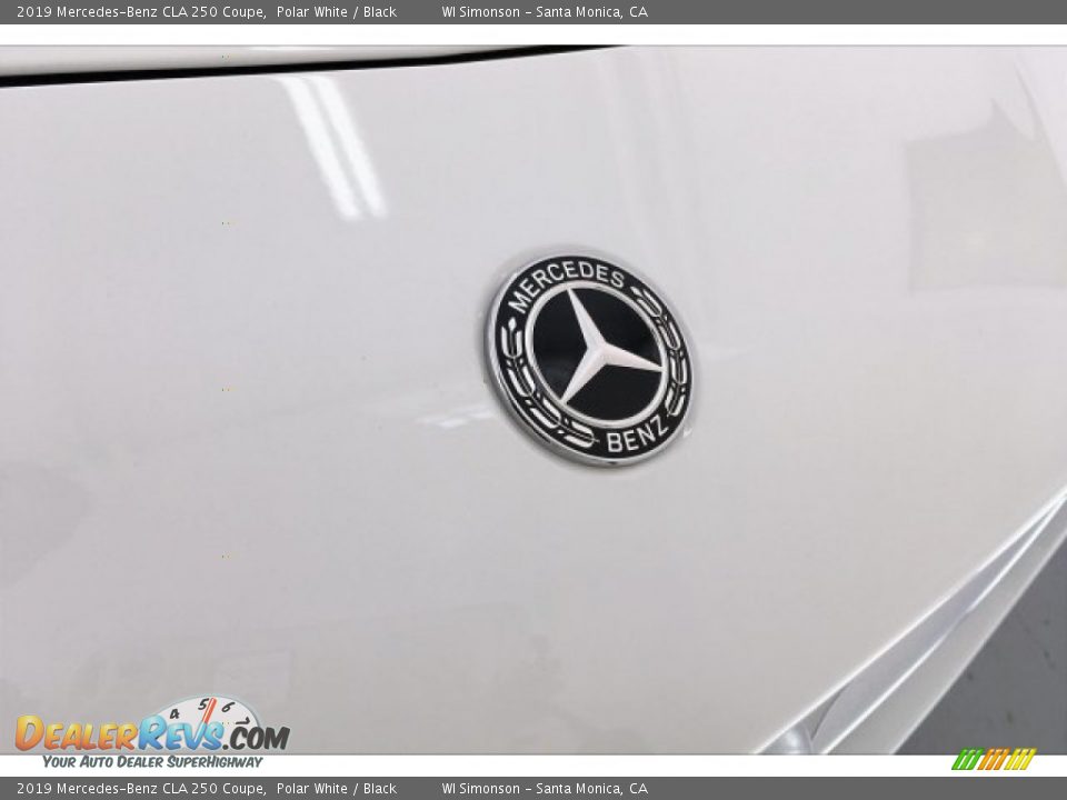 2019 Mercedes-Benz CLA 250 Coupe Polar White / Black Photo #33