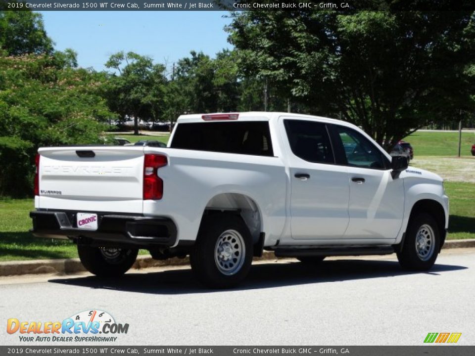 2019 Chevrolet Silverado 1500 WT Crew Cab Summit White / Jet Black Photo #3
