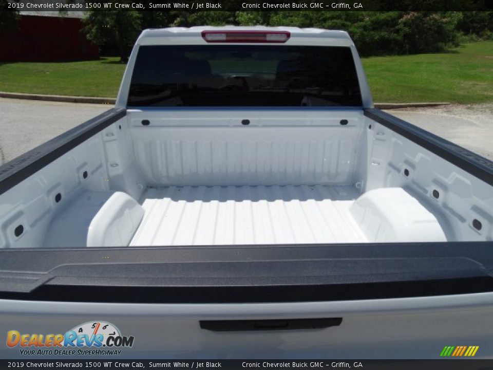 2019 Chevrolet Silverado 1500 WT Crew Cab Summit White / Jet Black Photo #8