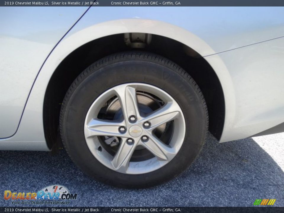 2019 Chevrolet Malibu LS Silver Ice Metallic / Jet Black Photo #9