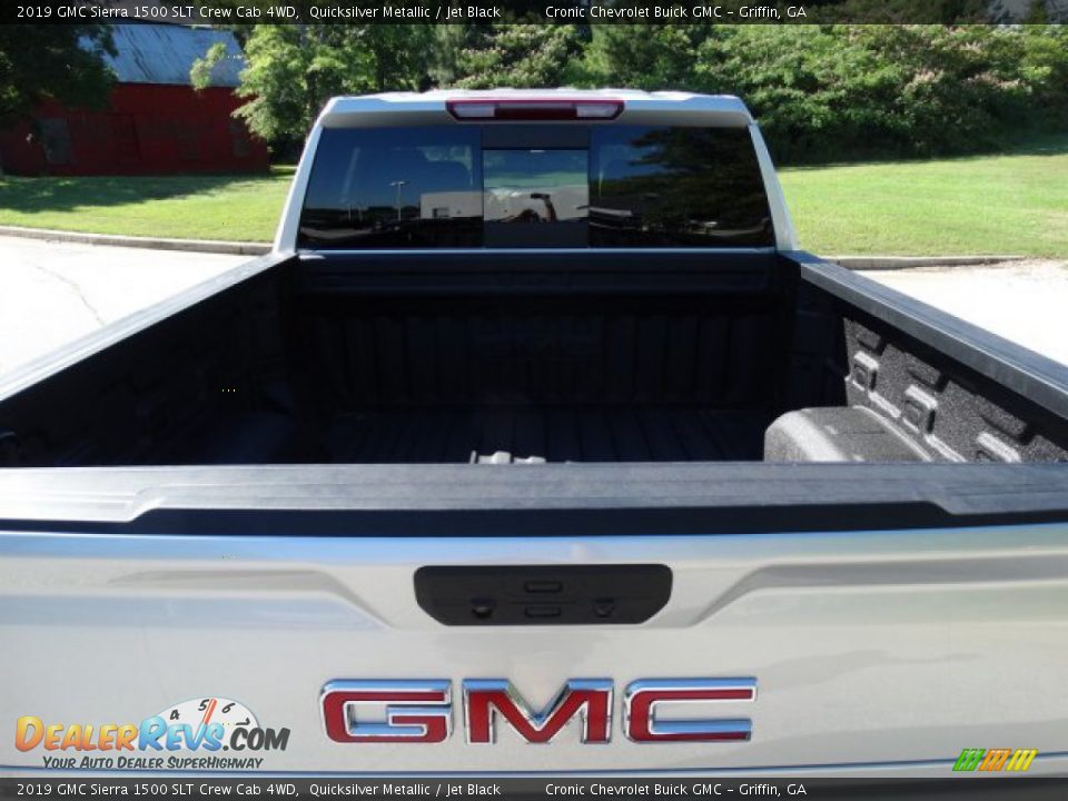 2019 GMC Sierra 1500 SLT Crew Cab 4WD Quicksilver Metallic / Jet Black Photo #8