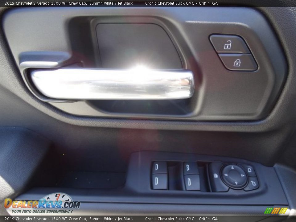 2019 Chevrolet Silverado 1500 WT Crew Cab Summit White / Jet Black Photo #13