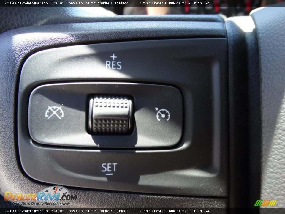 2019 Chevrolet Silverado 1500 WT Crew Cab Summit White / Jet Black Photo #16